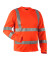 Herren Warnschutz-Langarmshirt 3381 orange Große 4XL