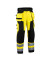 Arbeitshose 1568, Warnschutz, Unisex, high vis gelb/schwarz, Größe 31