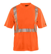unisex Warnschutz Shirt 3386 orange Große 3XL