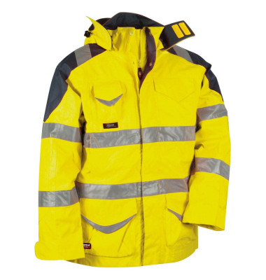 warnjacke gelb