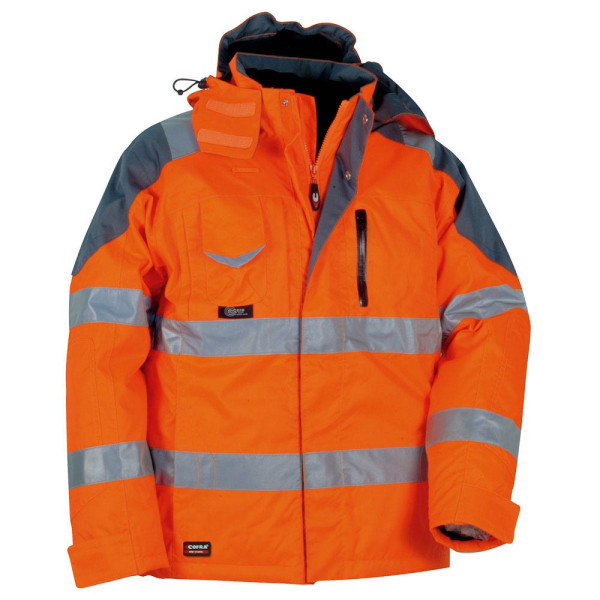 8023796043510 - Helly Hansen - Cofra Winter-Warnschutzjacke wind- und wasserdicht orange 56 - Orange 8023796043510 - Helly Hansen - Cofra Winter-Warnschutzjacke wind- und wasserdicht orange 56 - Orange