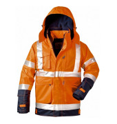 Jacke PHILIPP, orange/schwarz, Größe S