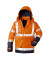 Jacke PHILIPP, orange/schwarz, Größe S