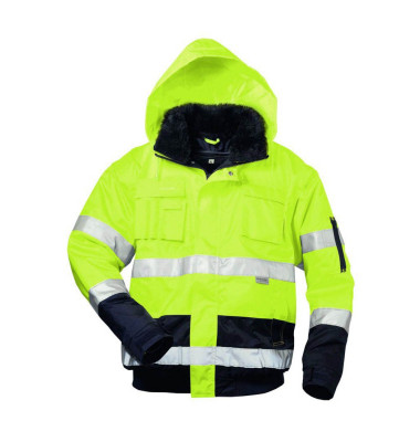 Jacke SIEGFRIED, gelb/schwarz, Größe 4XL