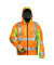 Jacke HOSS, Softshell, orange/gelb, Größe 3XL