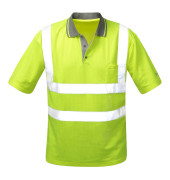 unisex Warnschutz Shirt DIEGO gelb Große 4XL