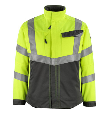 Jacke Oxford, warngelb/anthrazit, Größe 4XL Jacke Oxford, warngelb/anthrazit, Größe 4XL