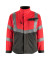 Jacke Oxford, rot/anthrazit, Größe L
