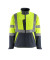 Jacke Kiama, Softshell, gelb/schwarzblau, Größe S