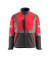 Jacke Kiama, Softshell, rot/anthrazit, Größe 4XL