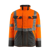 Jacke Penrith, orange/dunkelanthrazit, Größe L