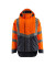Jacke Harlow, orange/schwarzblau, Größe S