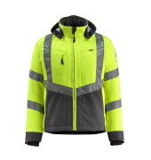 Jacke Blackpool, Softshell, warngelb/anthrazit, Größe 4XL