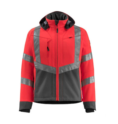 Jacke Blackpool, Softshell, rot/anthrazit, Größe 4XL Jacke Blackpool, Softshell, rot/anthrazit, Größe 4XL