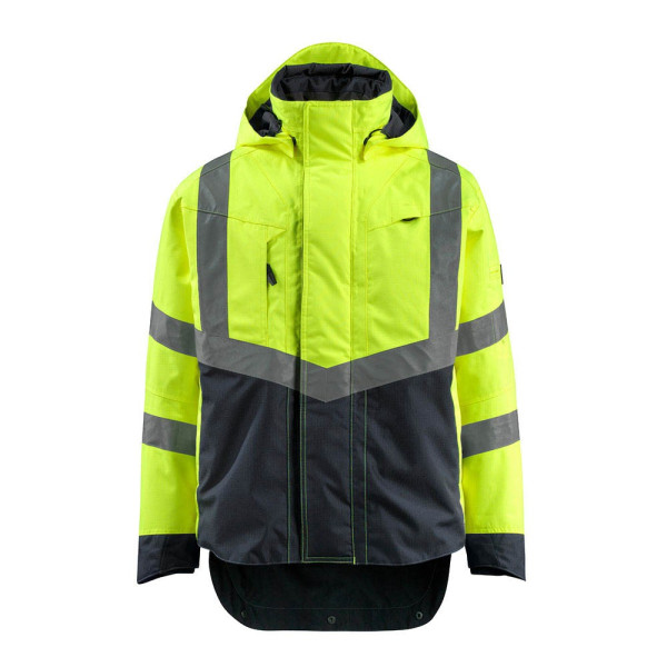 5711074341443 - Safe supreme Warnschutz Hard Shell Jacke Harlow 15501-231 Gr 2XL hi-vis gelb schwarzblau - hi-vis gelb schwarzblau - Mascot 5711074341443 - Safe supreme Warnschutz Hard Shell Jacke Harlow 15501-231 Gr 2XL hi-vis gelb schwarzblau - hi-vis gelb schwarzblau - Mascot