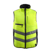 unisex Warnweste Grimsby gelb Größe XL