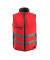 unisex Warnweste Grimsby rot Größe XL