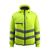 Jacke Dartford, Thermo, gelb/schwarzblau, Größe XL