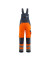 Arbeitshose Newcastle, Warnschutz, Unisex, hi-vis orange/schwarzblau, Größe 52