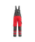 Arbeitshose Newcastle, Warnschutz, Unisex, hi-vis rot/dunkelanthrazit, Größe 102