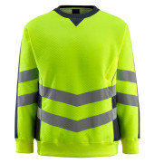 unisex Warnschutz-Langarmshirt Wigton gelb Große 4XL
