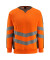 unisex Warnschutz-Langarmshirt Wigton orange Große L