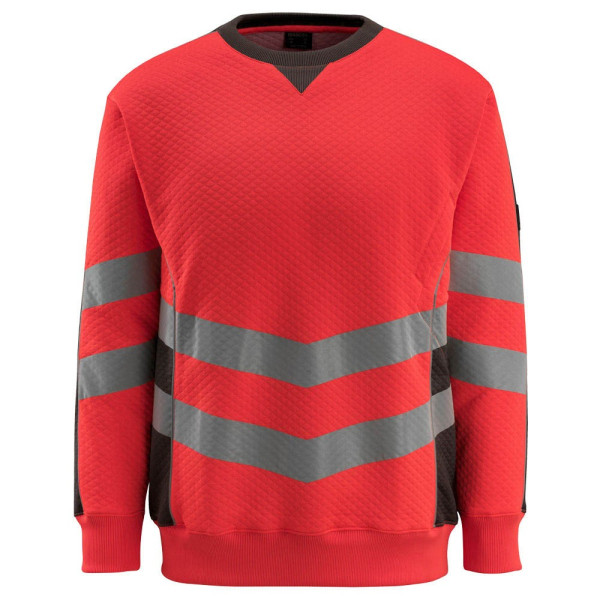 5711074317257 - Warnsweatshirt SAFE SUPREME Wigton Gr 3XL hi-vis rot dunkelanthrazit - hi-vis rot dunkelanthrazit 5711074317257 - Warnsweatshirt SAFE SUPREME Wigton Gr 3XL hi-vis rot dunkelanthrazit - hi-vis rot dunkelanthrazit