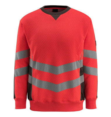 unisex Warnschutz-Langarmshirt Wigton rot Große 2XL unisex Warnschutz-Langarmshirt Wigton rot Große 2XL