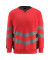 unisex Warnschutz-Langarmshirt Wigton rot Große L