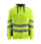 unisex Warnschutz-Langarmshirt Corby gelb Große 4XL