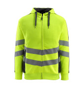 unisex Warnschutz-Langarmshirt Corby gelb Große S
