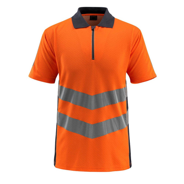5711074319695 - - Warnschutz Polo-Shirt murton safe supreme 50130 Gr l hi-vis orange schwarzblau 5711074319695 - - Warnschutz Polo-Shirt murton safe supreme 50130 Gr l hi-vis orange schwarzblau