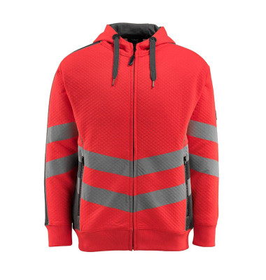unisex Warnschutz-Langarmshirt Corby rot Große 4XL unisex Warnschutz-Langarmshirt Corby rot Große 4XL
