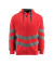 unisex Warnschutz-Langarmshirt Corby rot Große 4XL