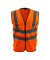 unisex Warnweste Wingate orange Größe L