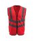 unisex Warnweste Wingate rot Größe S