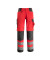 Arbeitshose Kendal, Warnschutz, Unisex, hi-vis rot/dunkelanthrazit, Größe 25