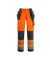 Arbeitshose Wigan, Warnschutz, Unisex, hi-vis orange/schwarzblau, Größe 46