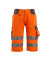Arbeitshose Luton, Warnschutz, Unisex, hi-vis orange/dunkelanthrazit, Größe 60