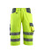 Arbeitshose Luton, Warnschutz, Unisex, hi-vis gelb/schwarzblau, Größe 58
