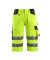 Arbeitshose Luton, Warnschutz, Unisex, hi-vis gelb/schwarzblau, Größe 56