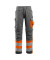 Arbeitshose Leeds, Warnschutz, Unisex, dunkelanthrazit/hi-vis orange, Größe 52