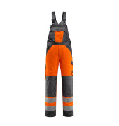 Arbeitshose Gosford, Warnschutz, Unisex, hi-vis orange/dunkelanthrazit, Größe 60