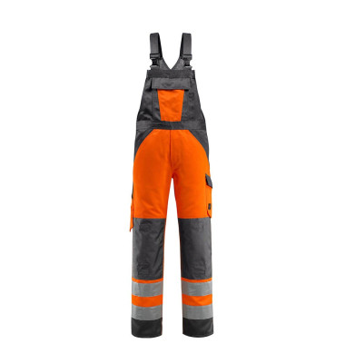 Arbeitshose Gosford, Warnschutz, Unisex, hi-vis orange/dunkelanthrazit, Größe 60