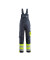 Arbeitshose Sunderland, Warnschutz, Unisex, schwarzblau/hi-vis gelb, Größe 58