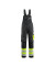 Arbeitshose Sunderland, Warnschutz, Unisex, schwarz/hi-vis gelb, Größe 29