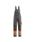 Arbeitshose Sunderland, Warnschutz, Unisex, dunkelanthrazit/hi-vis orange, Größe 25
