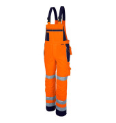 Arbeitshose PRO-Warnschutz, Warnschutz, Herren, warnorange/marine, Größe 24