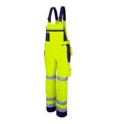 Arbeitshose PRO-Warnschutz, Warnschutz, Herren, warngelb/marine, Größe 24