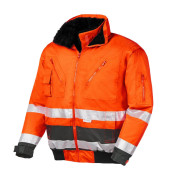 Jacke VANCOUVER, leuchtorange/grau, Größe 3XL